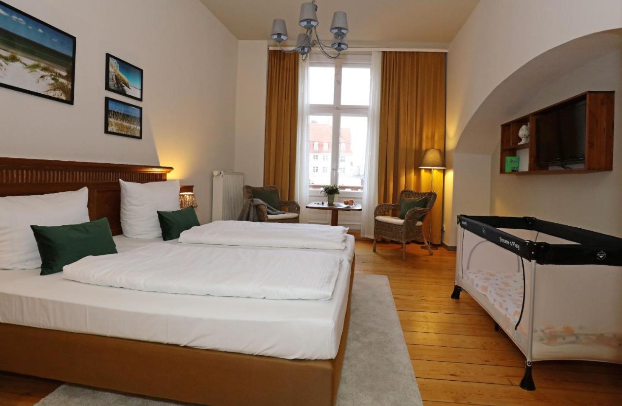 Aparthotel Markt Fuffzehn Stralsund Luaran gambar